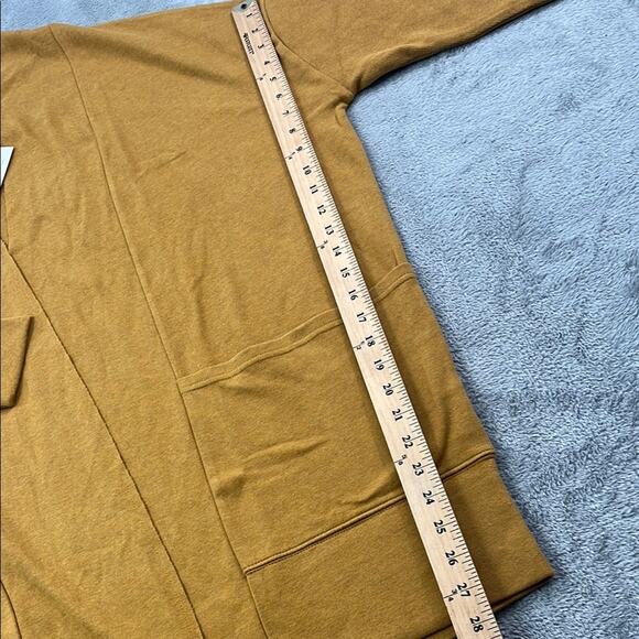 NEW PACT XL/XXL 100% Organic Cotton Airplane Cardigan Sweater Womens Open Front - Picture 4 of 11
